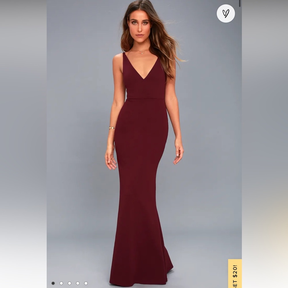 Lulus Melora Plum Purple Sleeveless Maxi Dress Gown